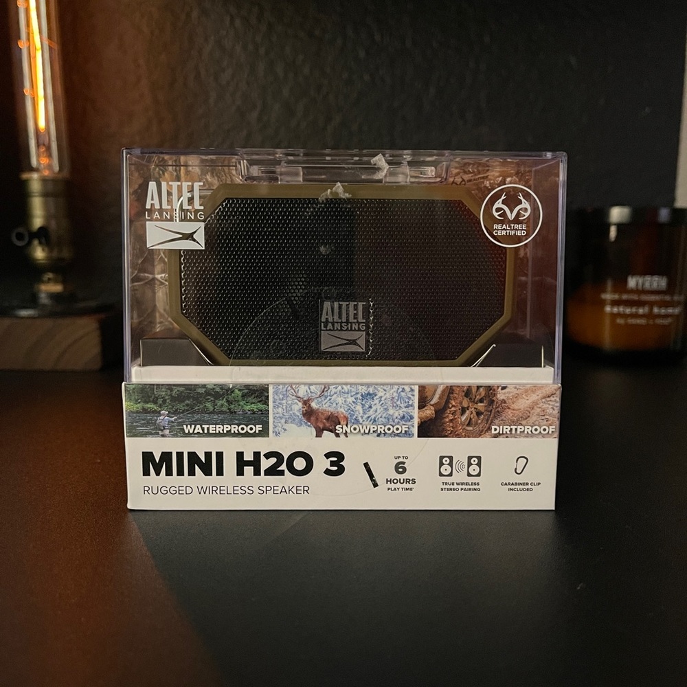 ALTEC MINI H20 3 Rugged Wireless Speaker / Green